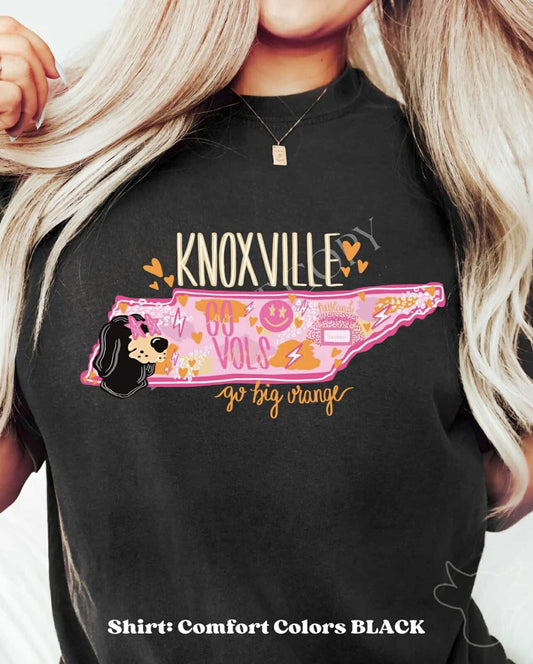 Knoxville TN (Glitter Transfer)